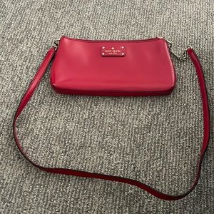 Lightly loved red Kate spade purse